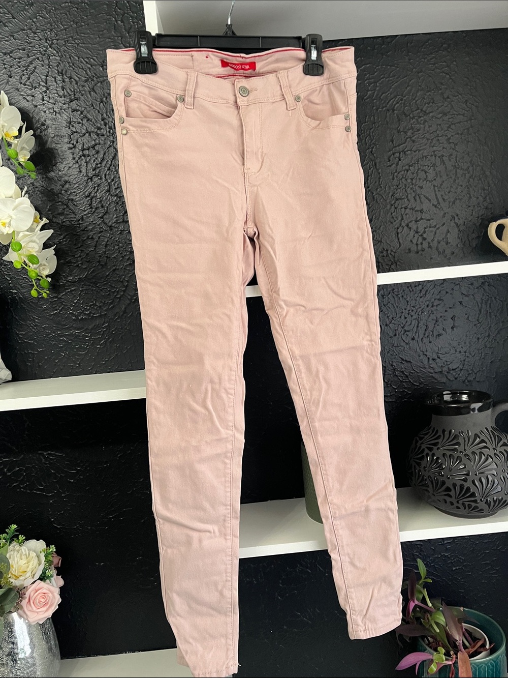 Colombian Soft Blush Skinny Jegging Jean — Women's Stretch Pants